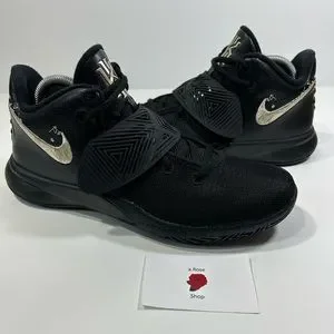 Nike Shoes Nike Kyrie Flytrap Black Metallic Gold Bq360 008